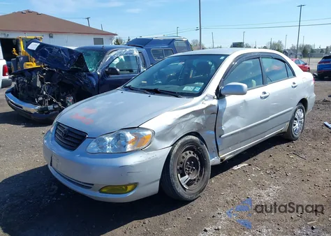 2006 Toyota Corolla Le z USA, uszkodzony, nr VIN JTDBR32E260099521